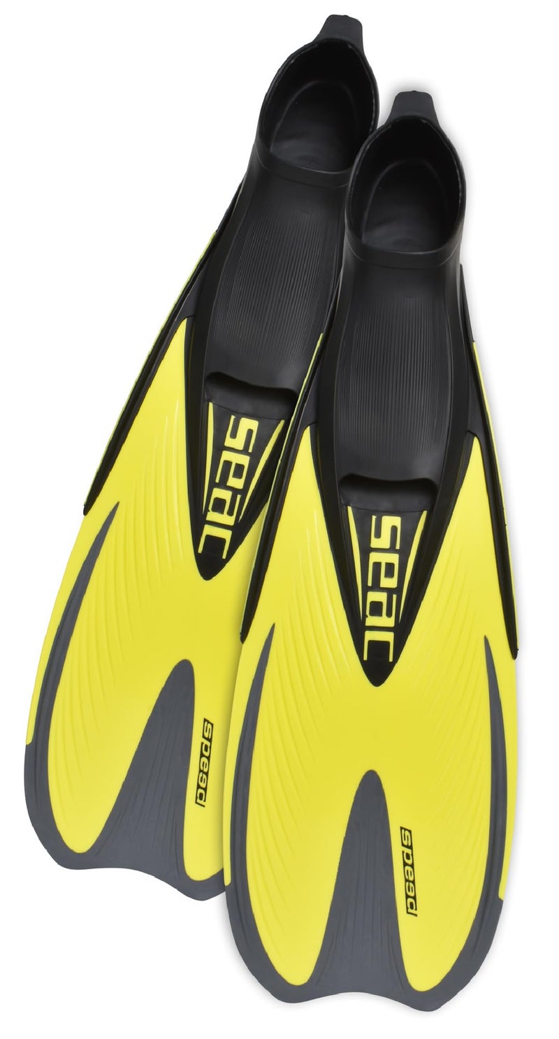Seac Speed, Snorkeling Fins for Woman, Man and Child with Closed Foot Pocket, Made in Italy - Image 2